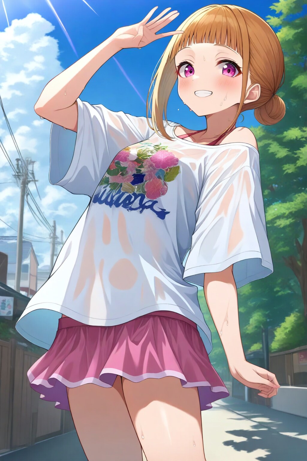 真夏のPRIZMちゃん | の人気AIイラスト・グラビア