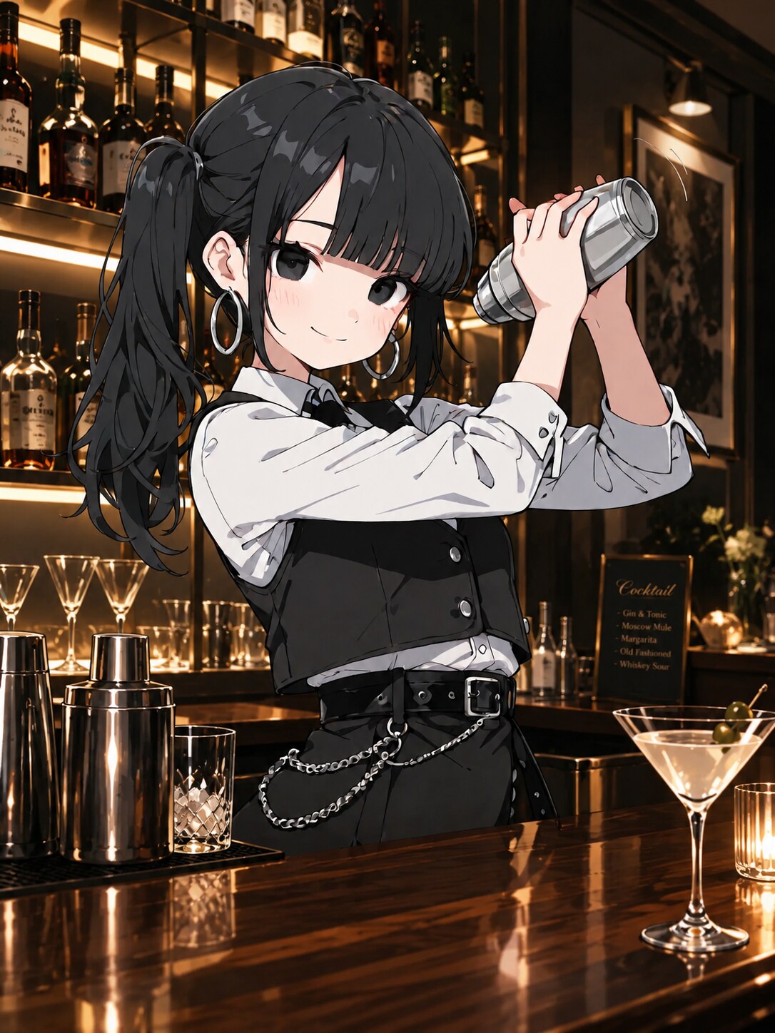 黒髪ちゃんはバーテンダー