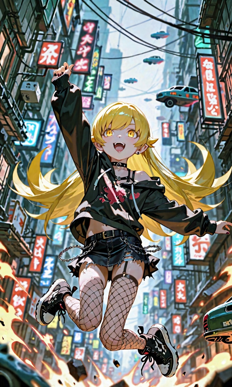 忍野忍　ストリート系 | の人気AIイラスト・グラビア