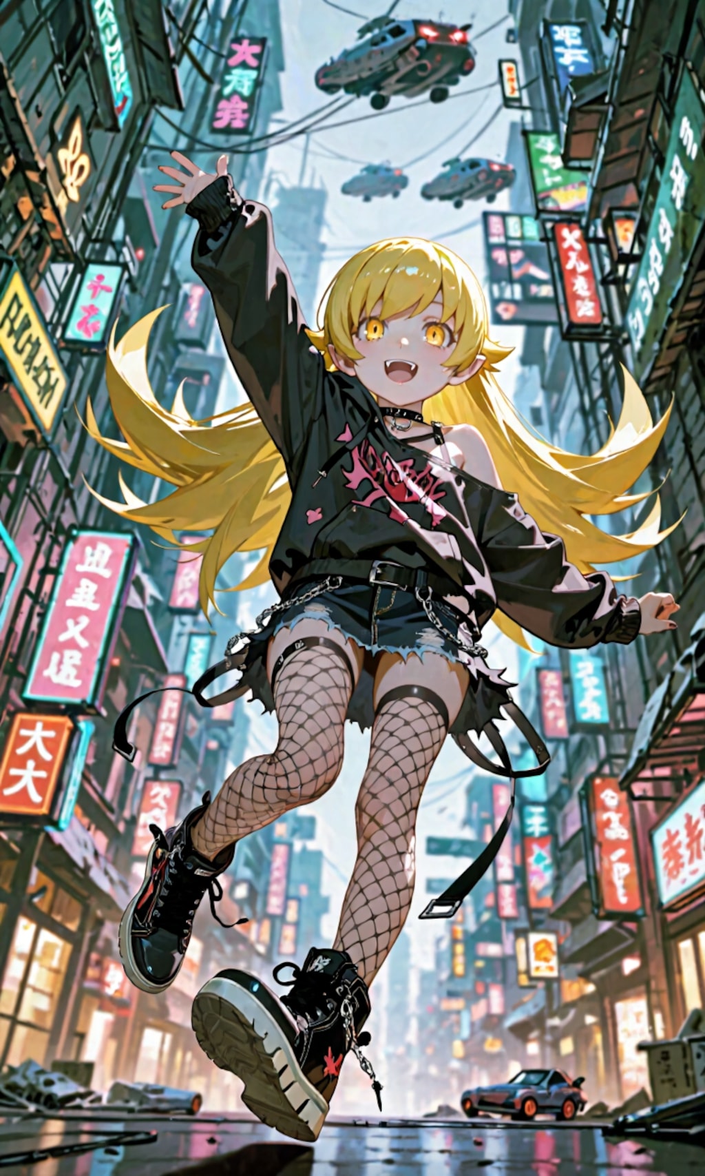 忍野忍　ストリート系