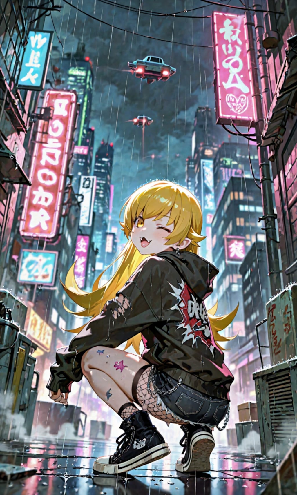 忍野忍　ストリート系