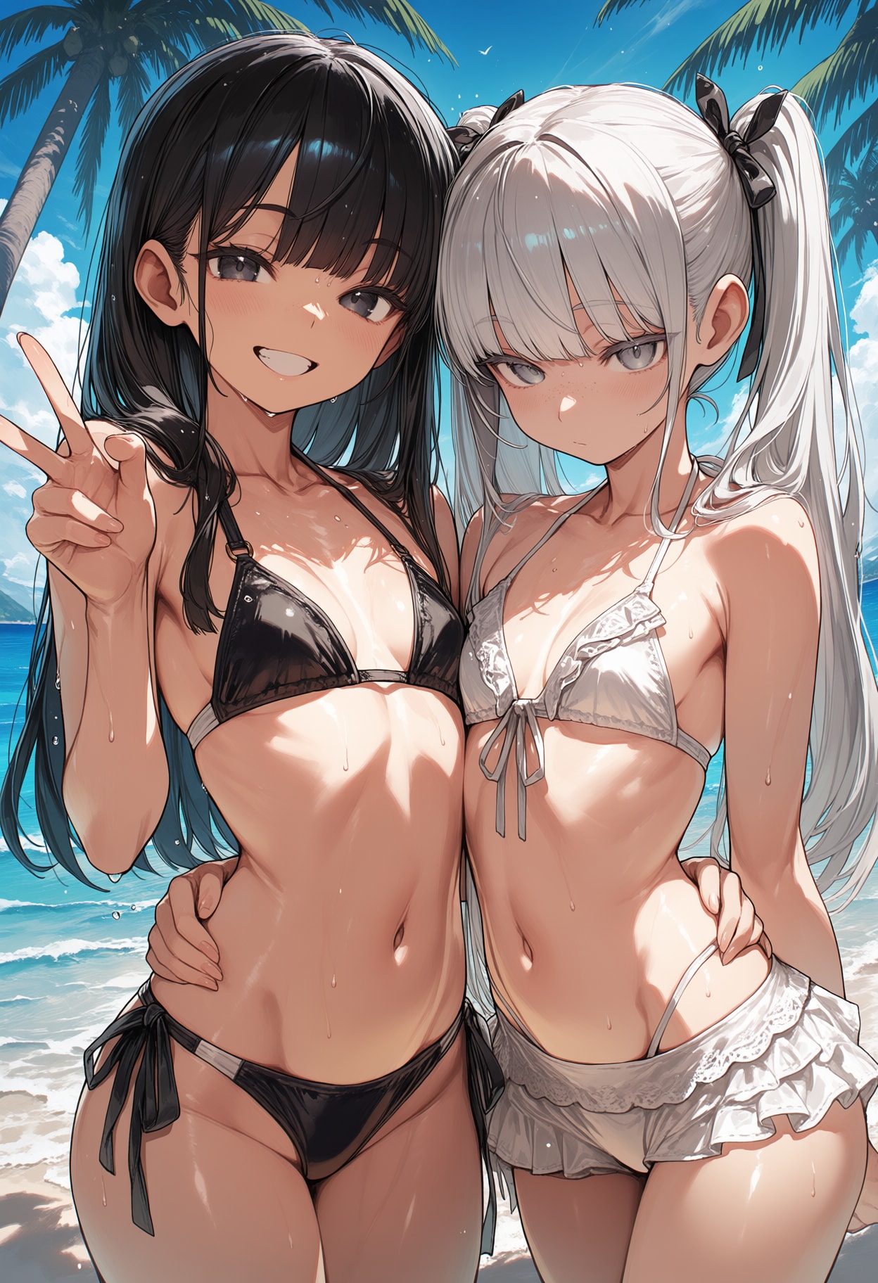 Animaで春香とエレーナ３