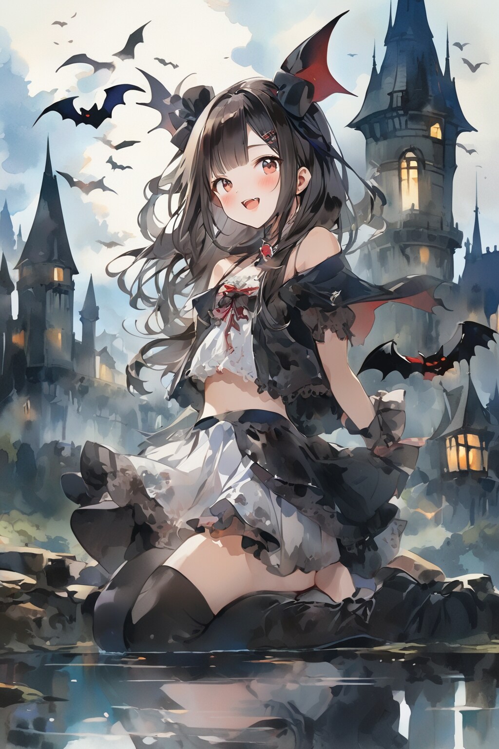 ヴァンパイア城へようこそ | の人気AIイラスト・グラビア