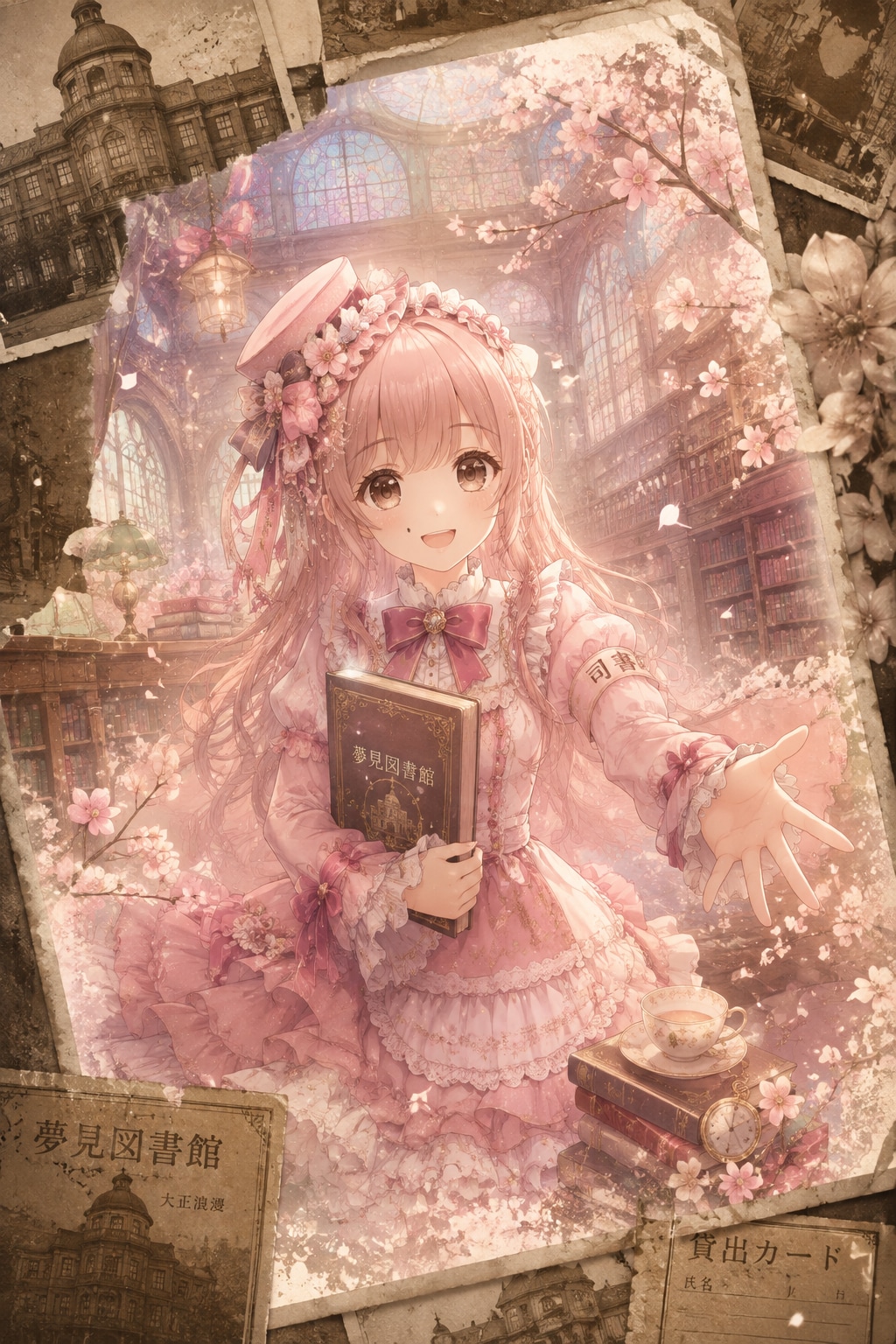 夢見るフリフリ司書さん