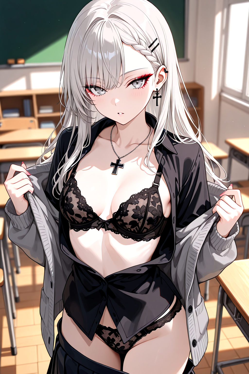 冥ちゃんを競泳水着に着替えさせて素股