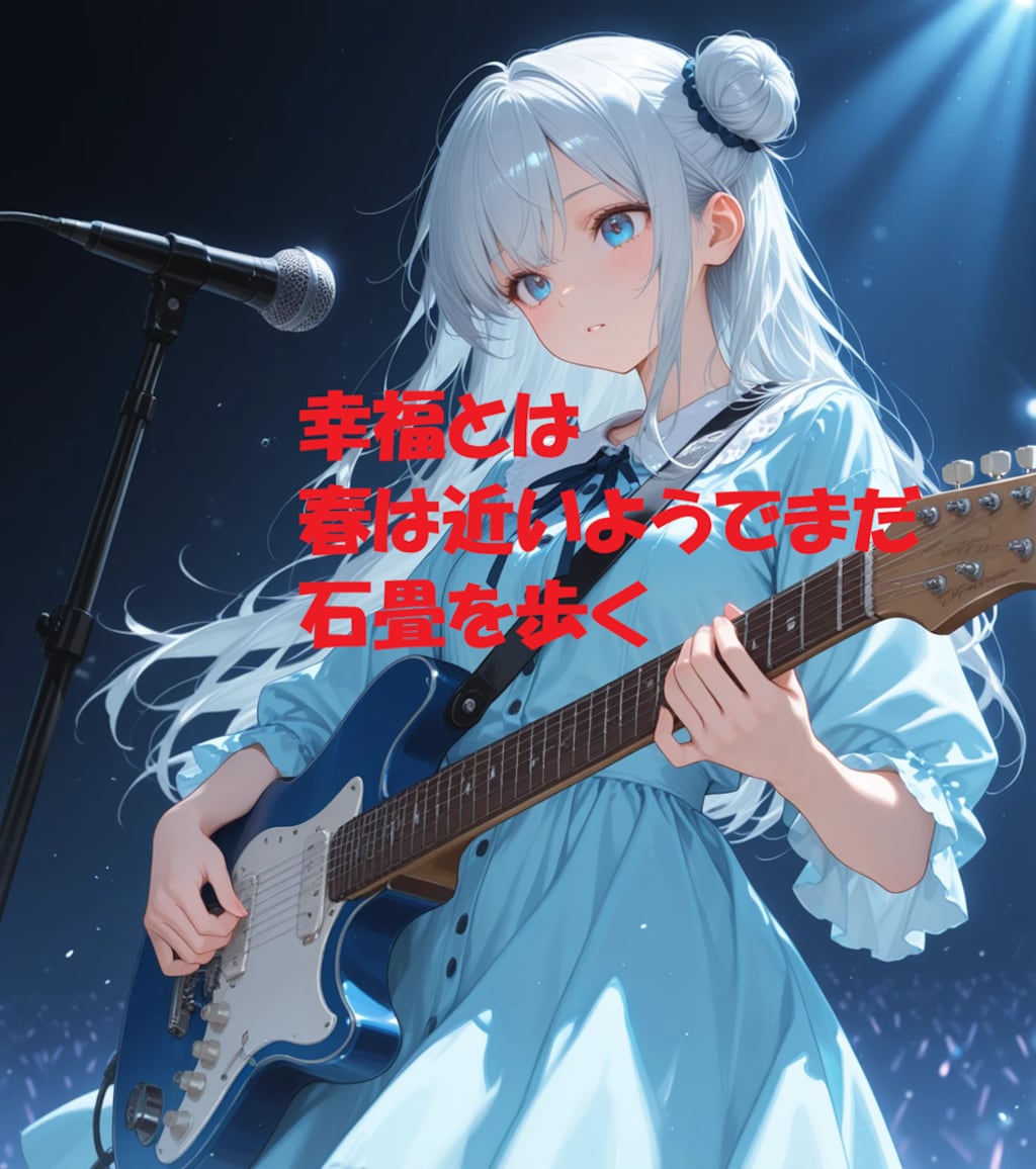 アメリアです。今夜の新曲聴いてくださいね。