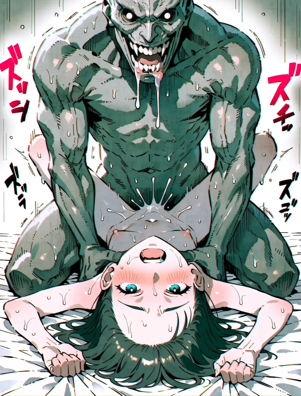 モンスターと一緒