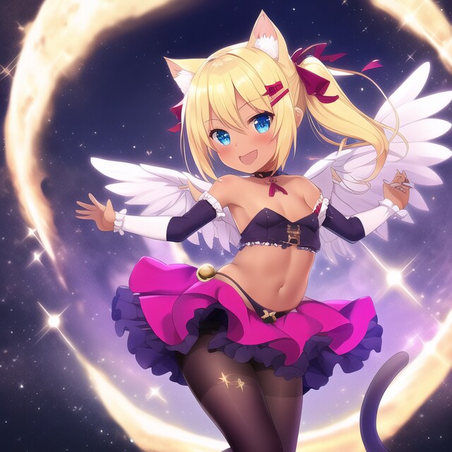 ねこねこ堕天使ちゃん誕生！