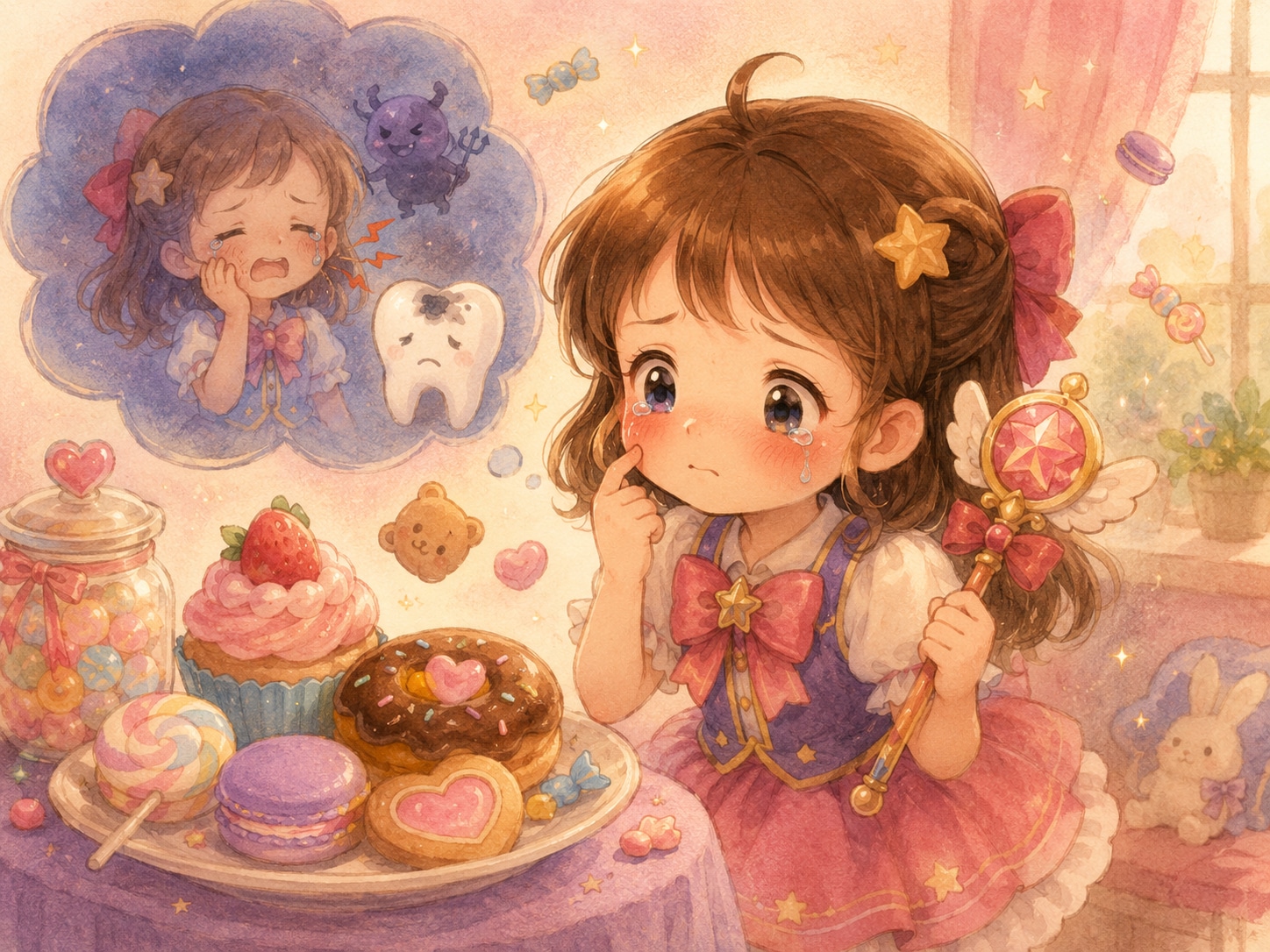 たべたくてもこわい… | の人気AIイラスト・グラビア