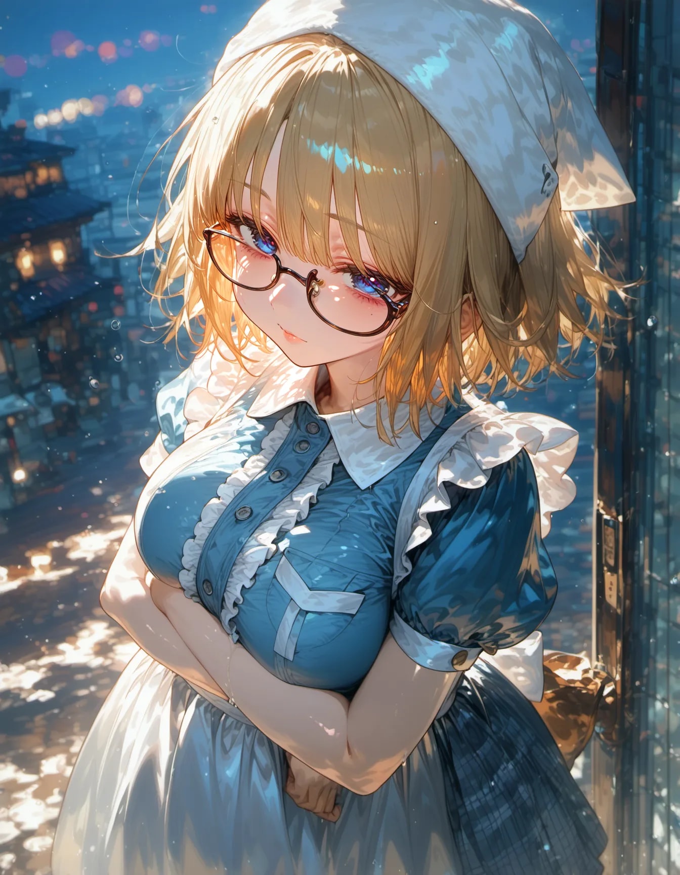 Raindrops on Glass | の人気AIイラスト・グラビア