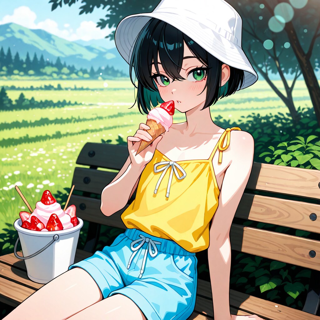 俺とショタ嫁とアイス買いすぎ | の人気AIイラスト・グラビア