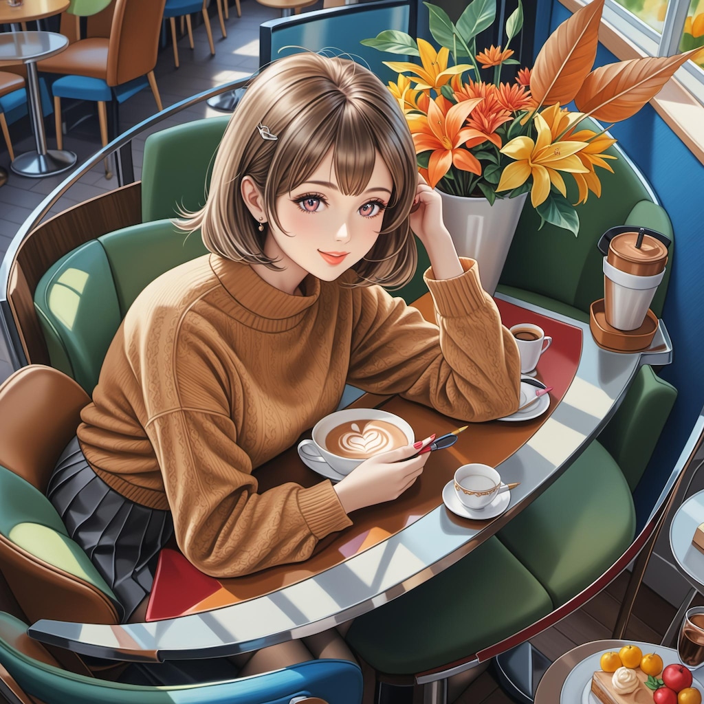 💓ステキなカフェに来ましたよ(*'▽')☕