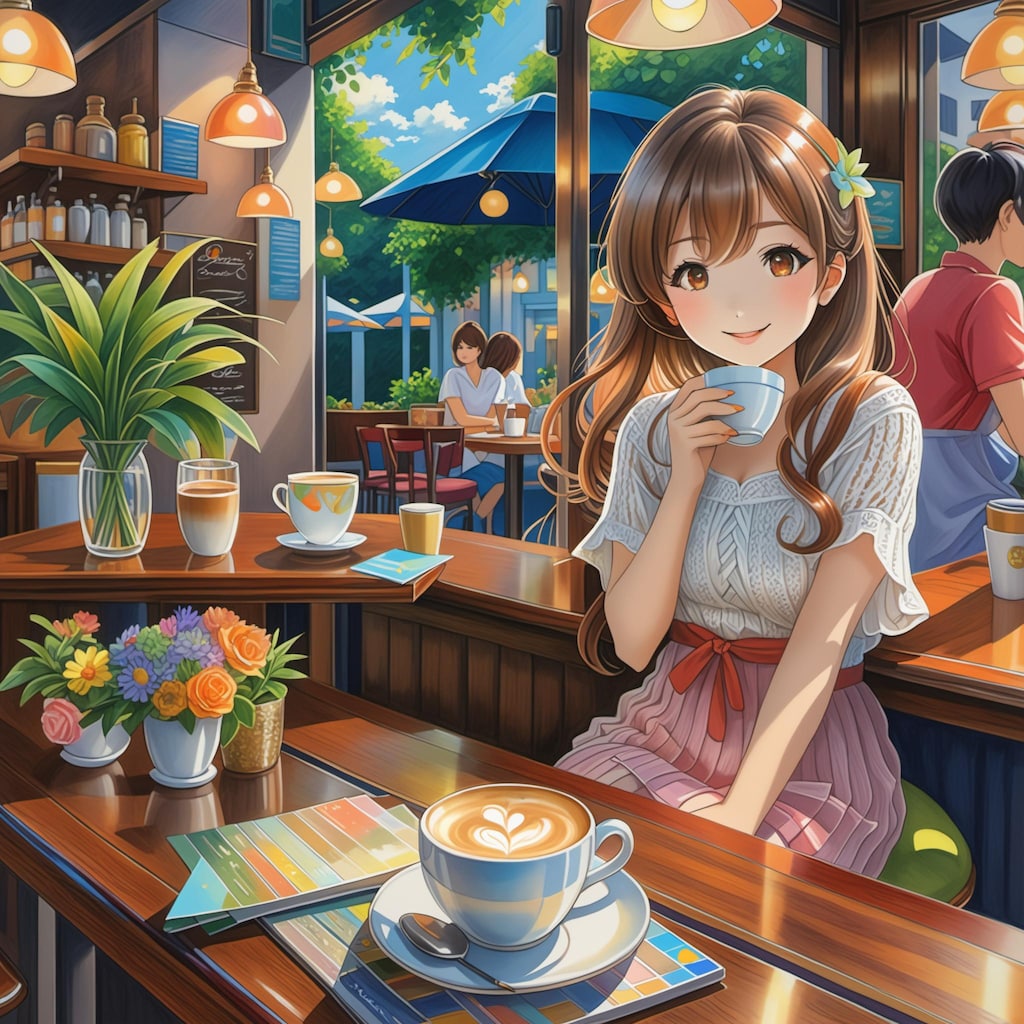 💓ステキなカフェに来ましたよ(*'▽')☕