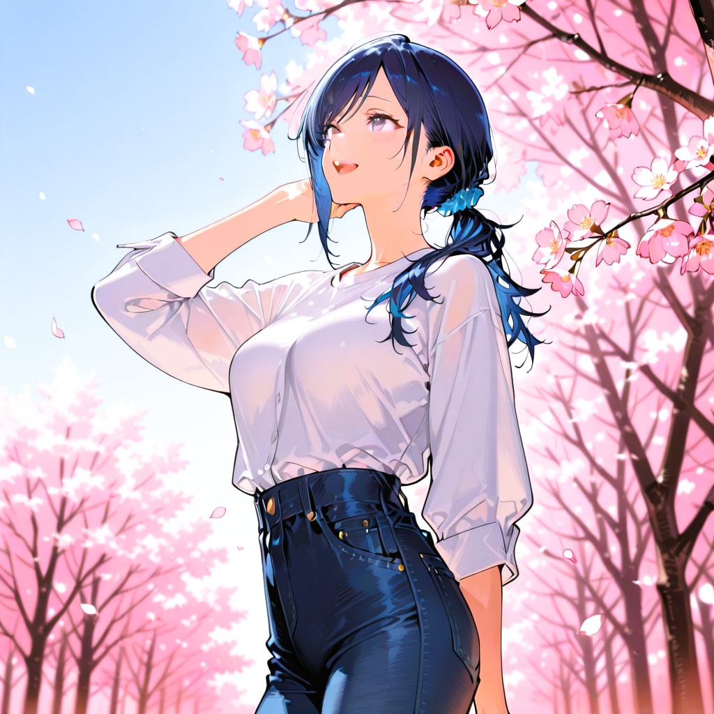 41　桜並木の七瀬