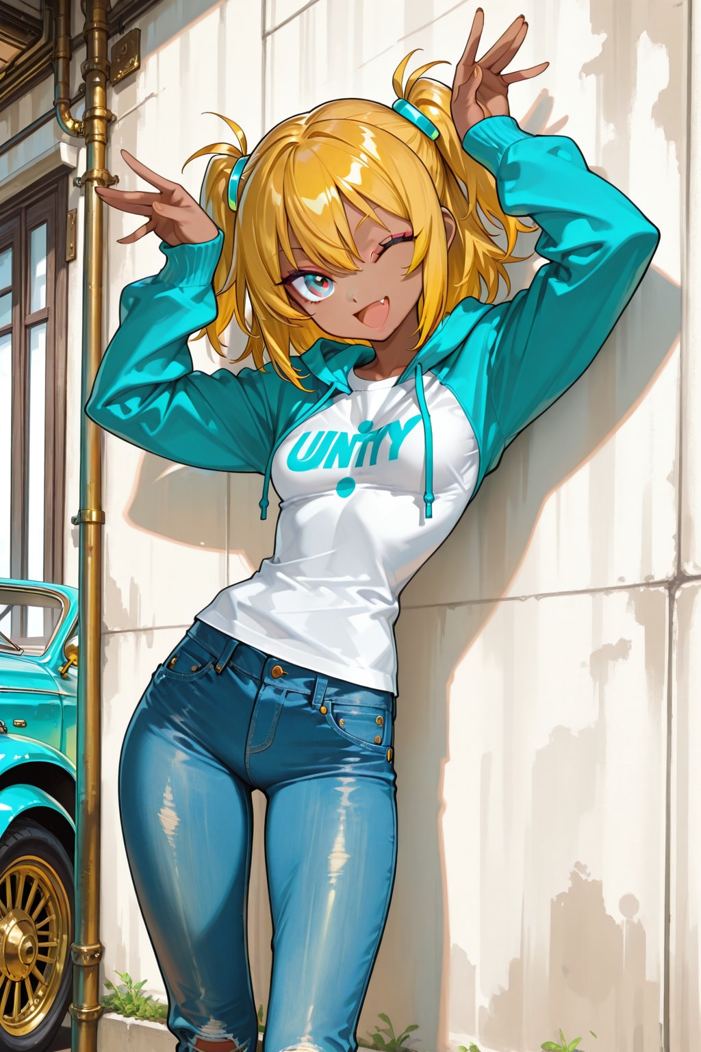 金髪ちゃん