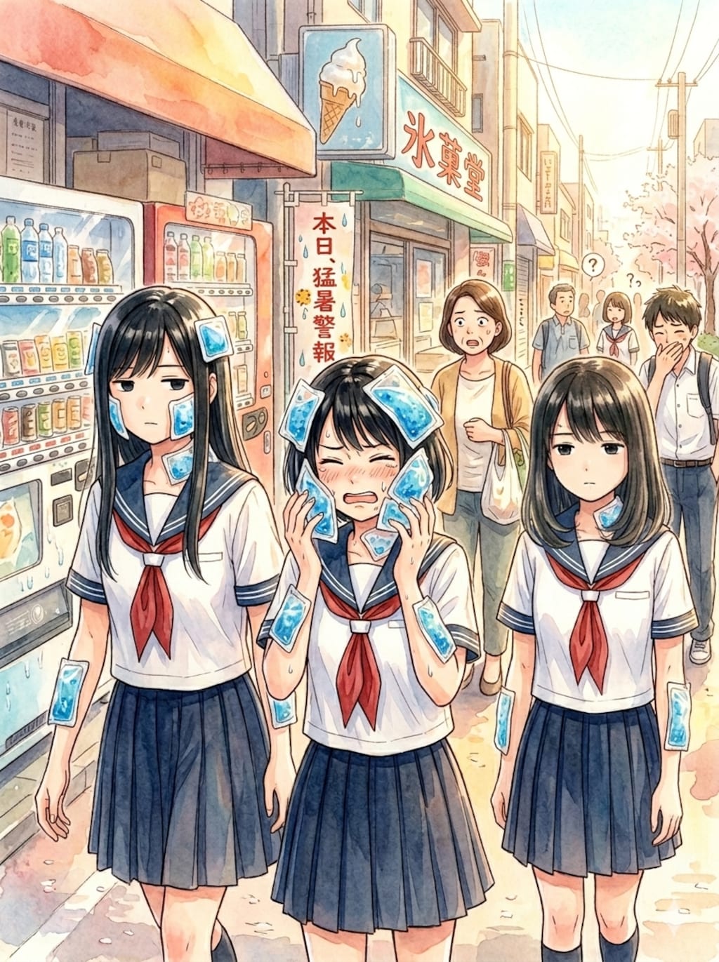 酷暑日の対処法