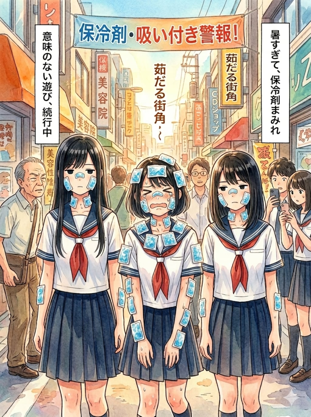 酷暑日の対処法