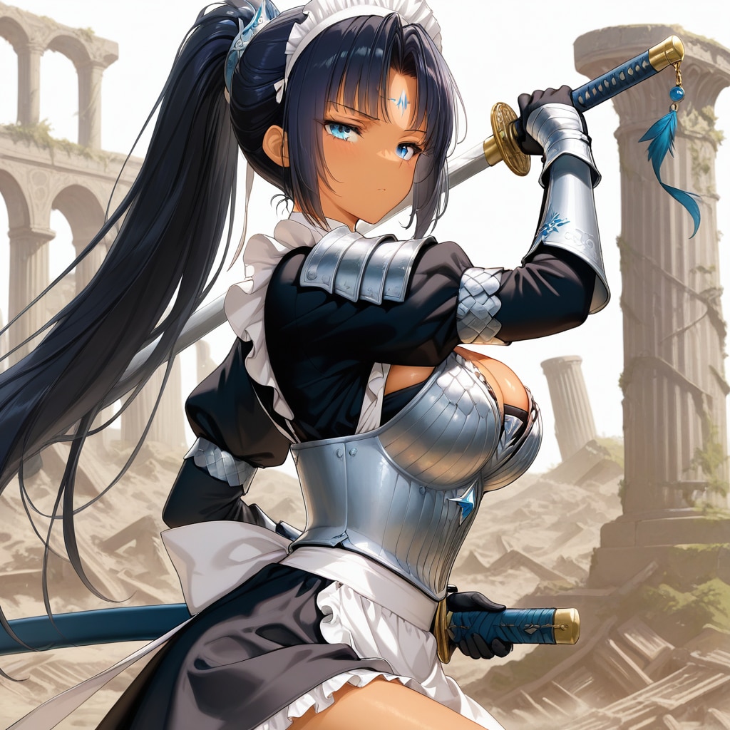 褐色系刀メイド