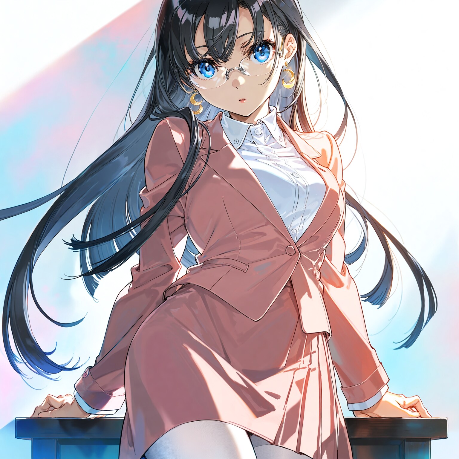 ピンクのジャケット