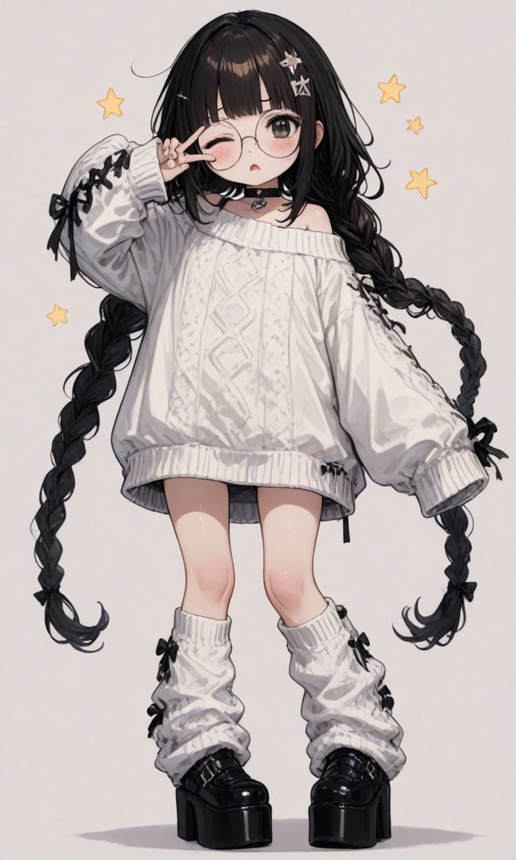 セーターワンピ