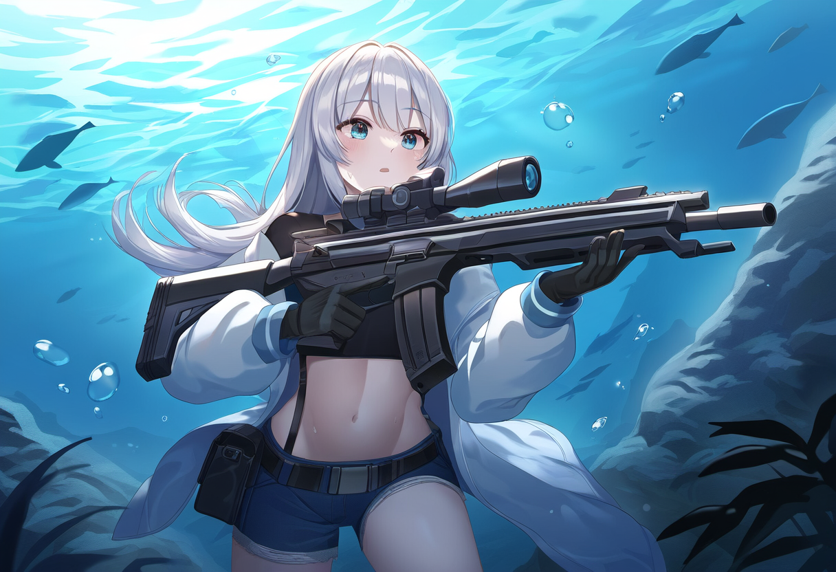 銃　一単語
