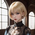 Cool blonde woman 4枚目