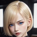 Cool blonde woman 5枚目
