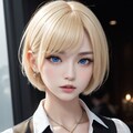 Cool blonde woman 6枚目