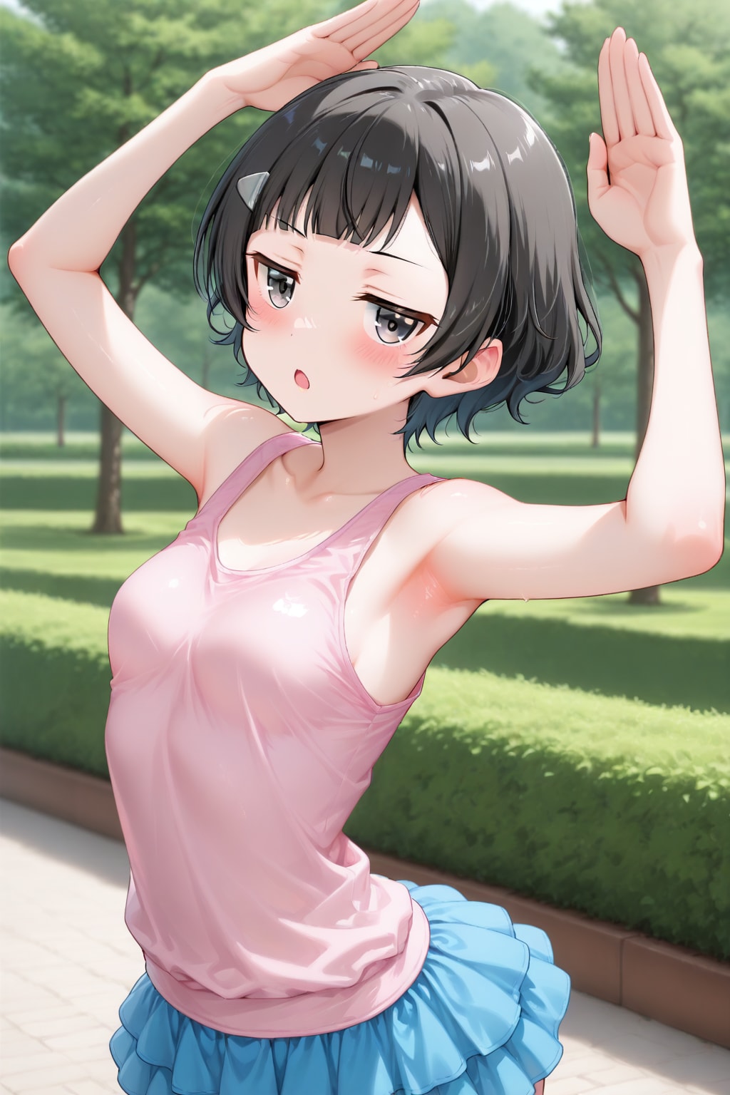 ジト目メグさん77