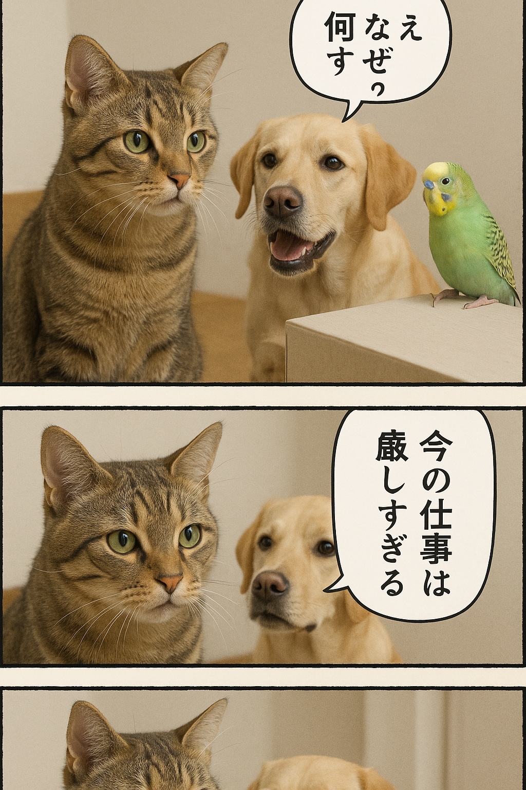 いぬとねこといんこ12