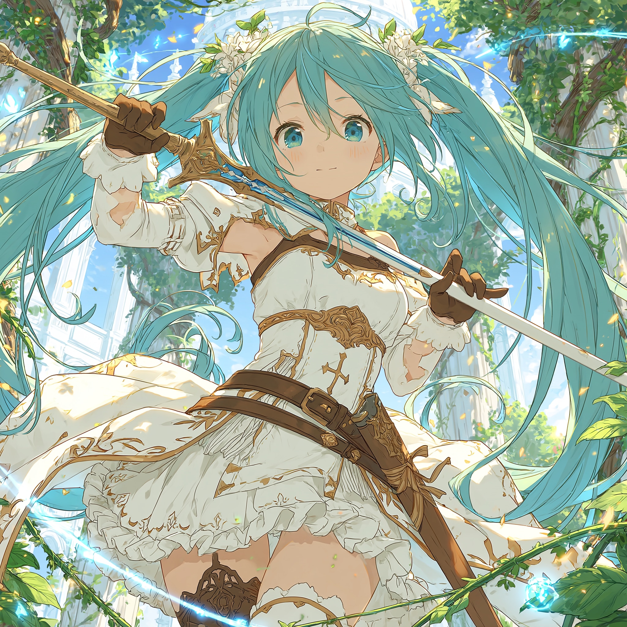 剣士Miku | の人気AIイラスト・グラビア