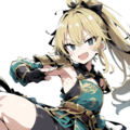 馬雲騄ちゃん画像差し替えて遊ぶ 3枚目