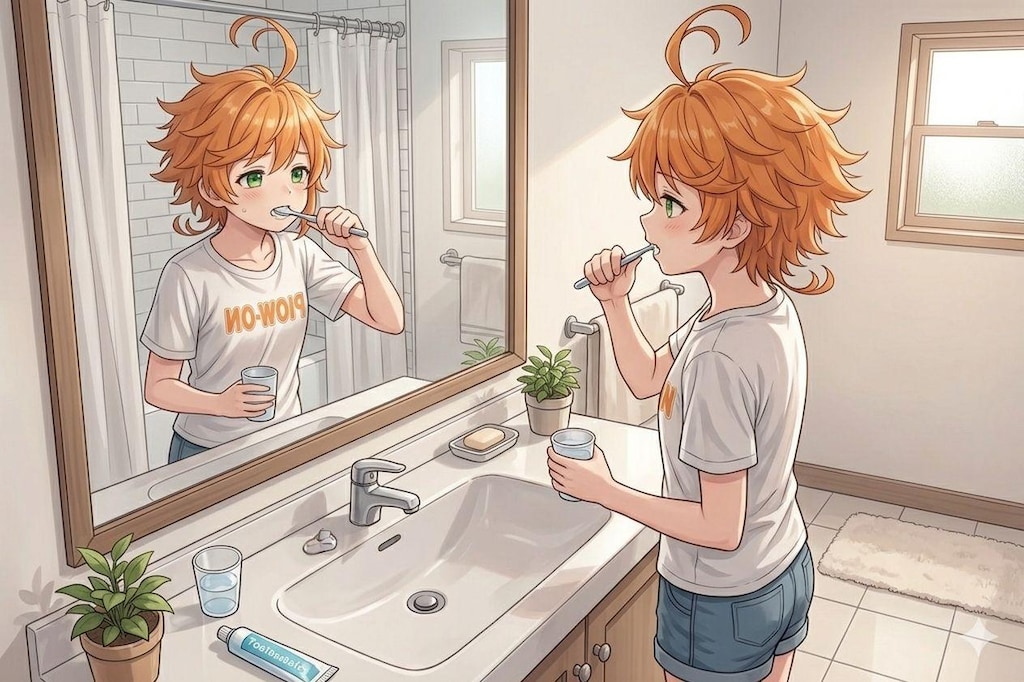 『ひづけちゃん』の朝