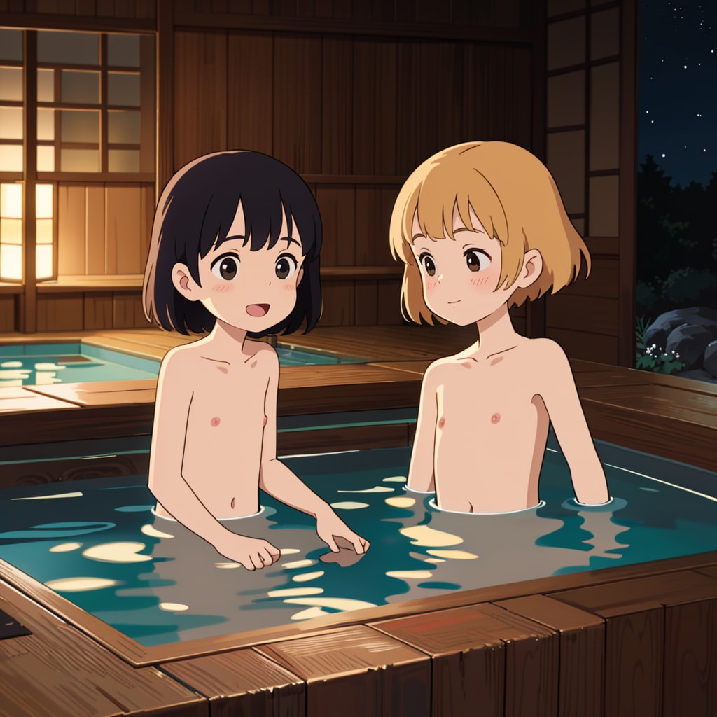 修学旅行のお風呂スナップ写真80
