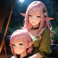 エルフ母娘 10枚目