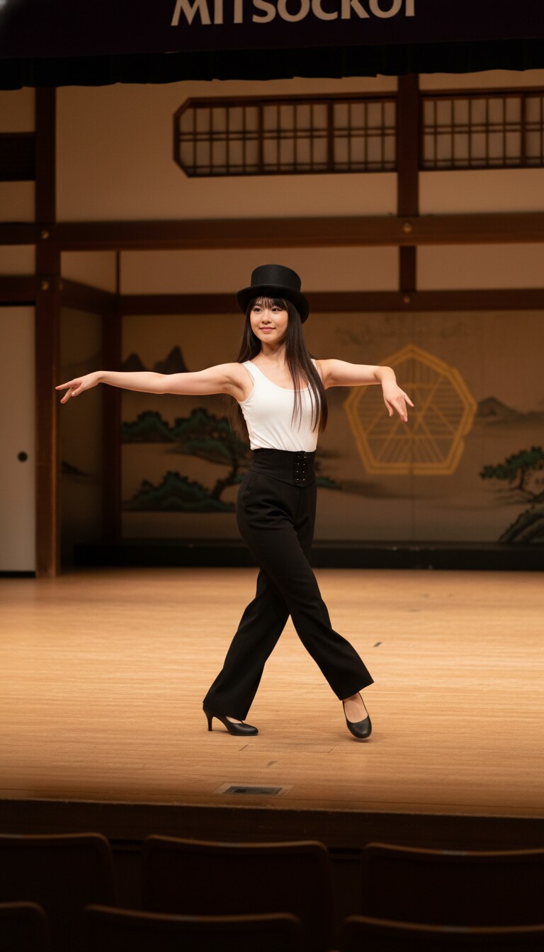 Gemini実写特集　かっこかわいいダンサー白鳥英美梨の三越劇場公演