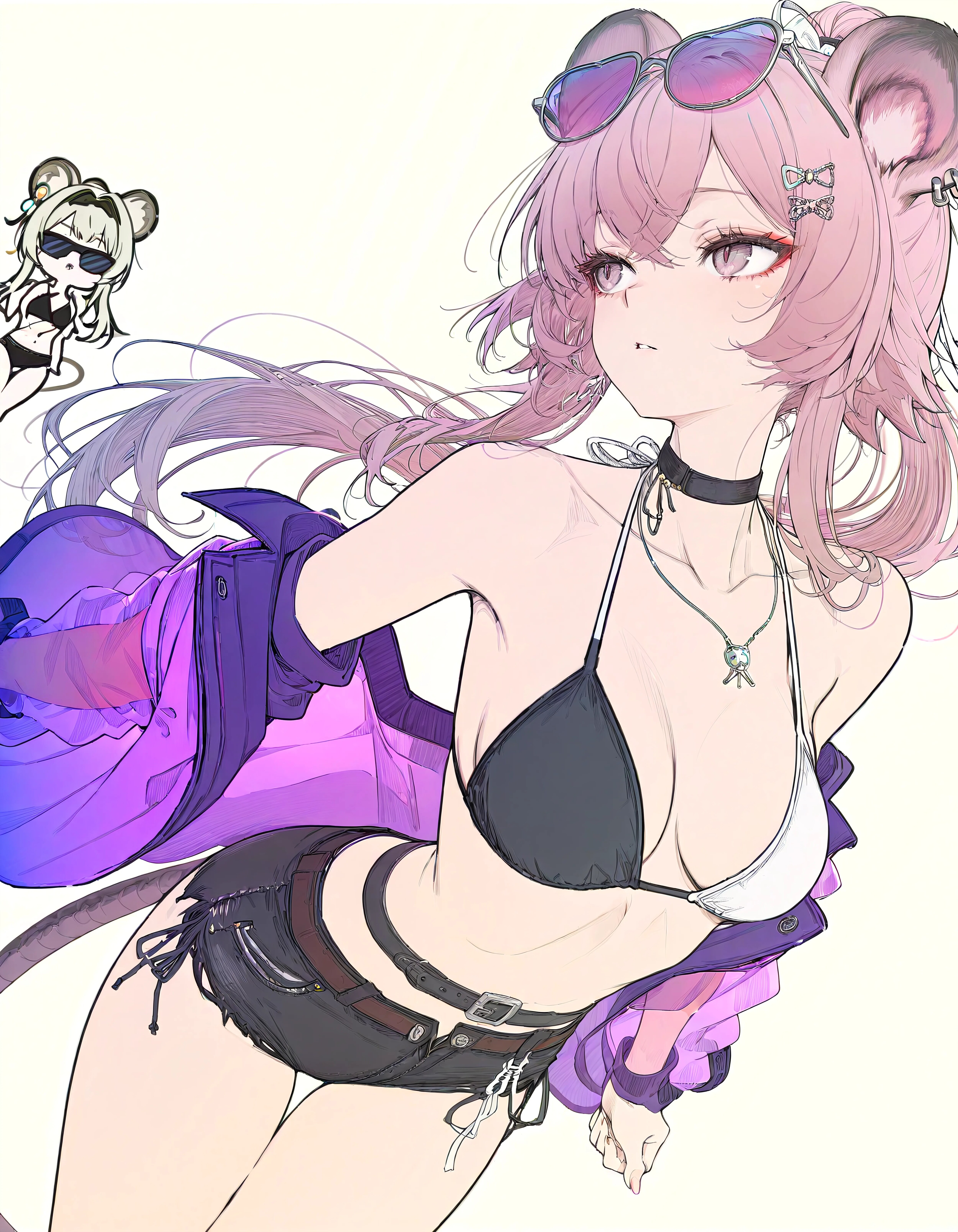 Stylish Mouse on a Summer Day