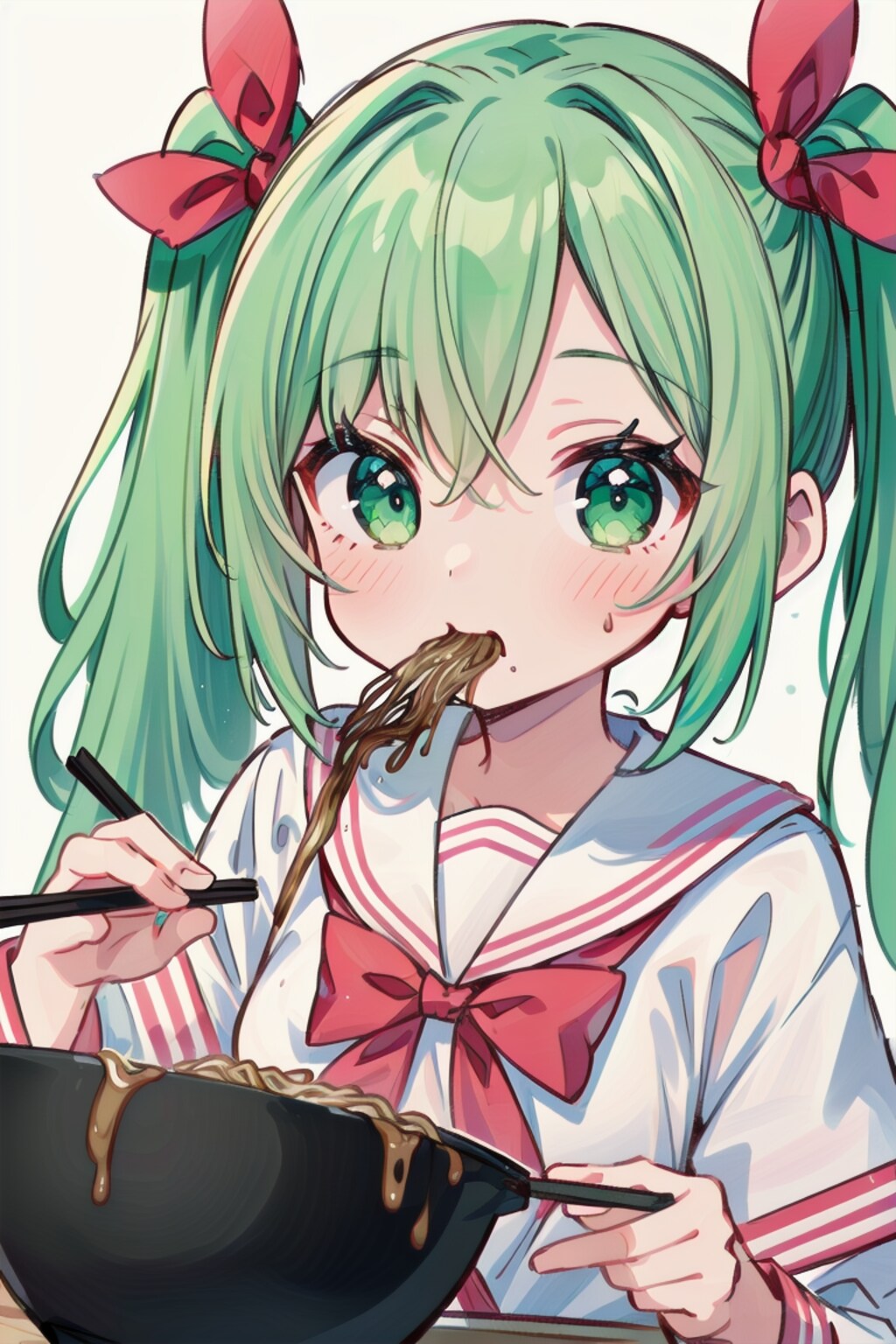 ラーメン女子ミクさん