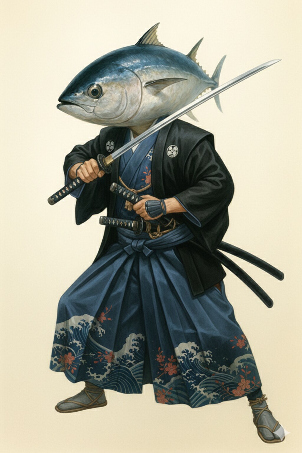 【オムライス】猫ちゃオムライス＋侍アグロさん