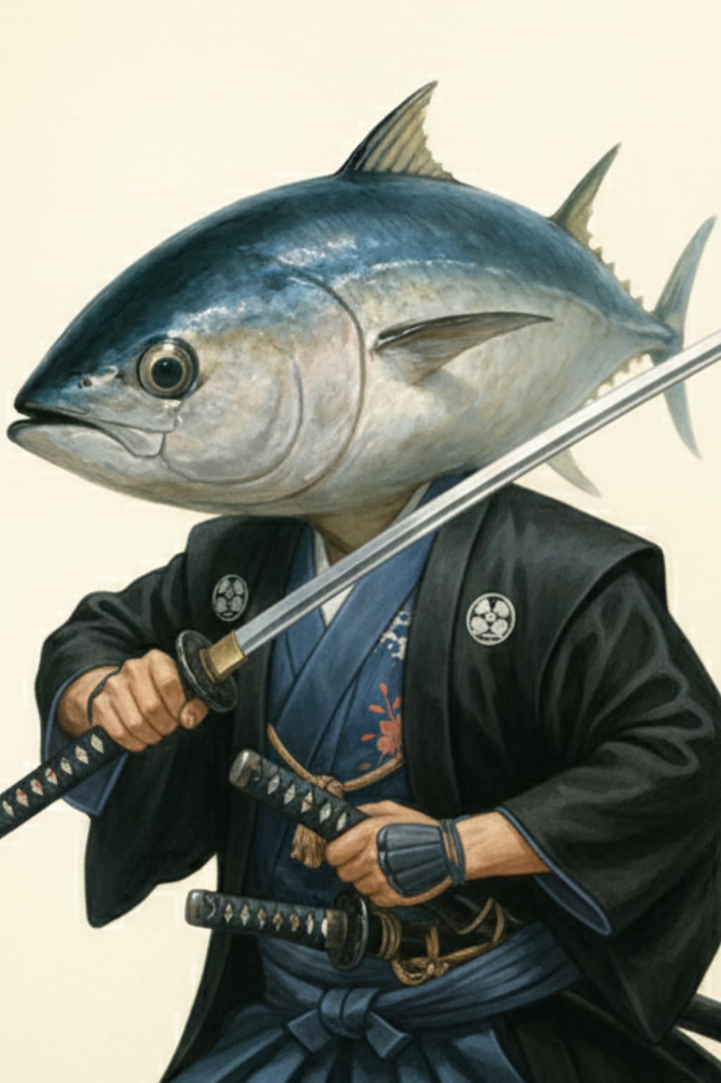 【オムライス】猫ちゃオムライス＋侍アグロさん