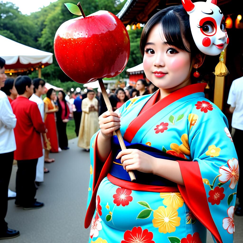 りんごあめ＋３