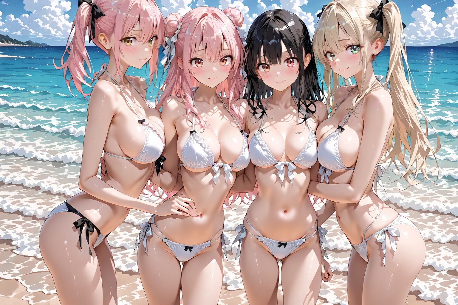 #LIME 試作画像【ビキニ水着】ー サンプルプロンプト利用 ー