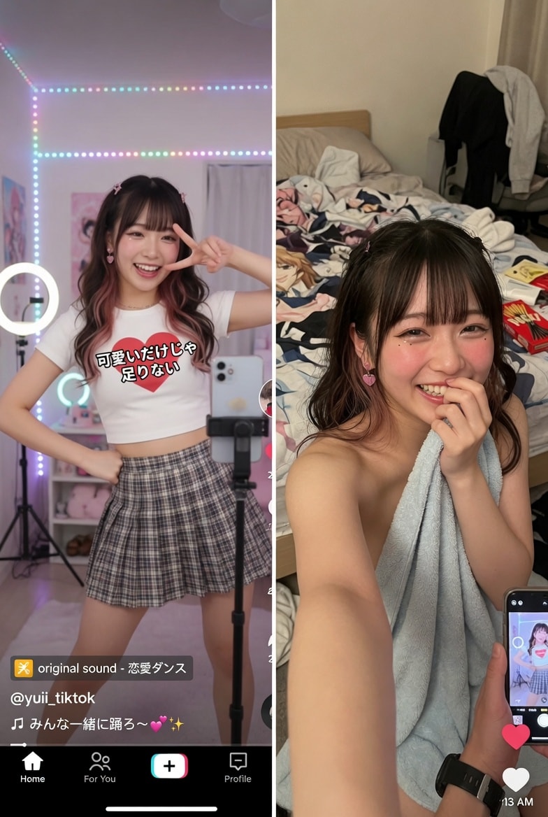 乳首舐めうまそうな女