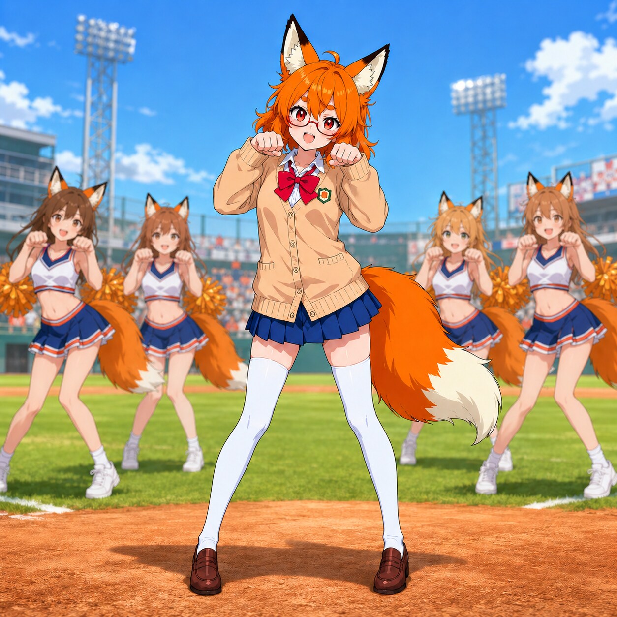 きつねダンス♪