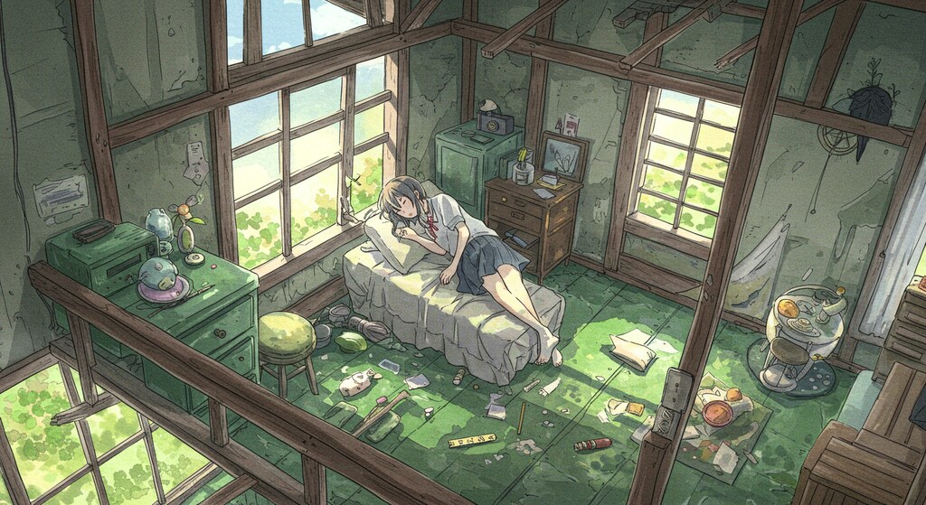 ボロ家と少女14