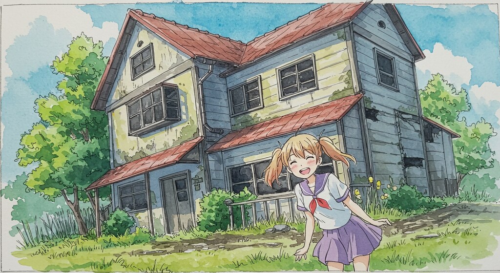 ボロ家と少女14