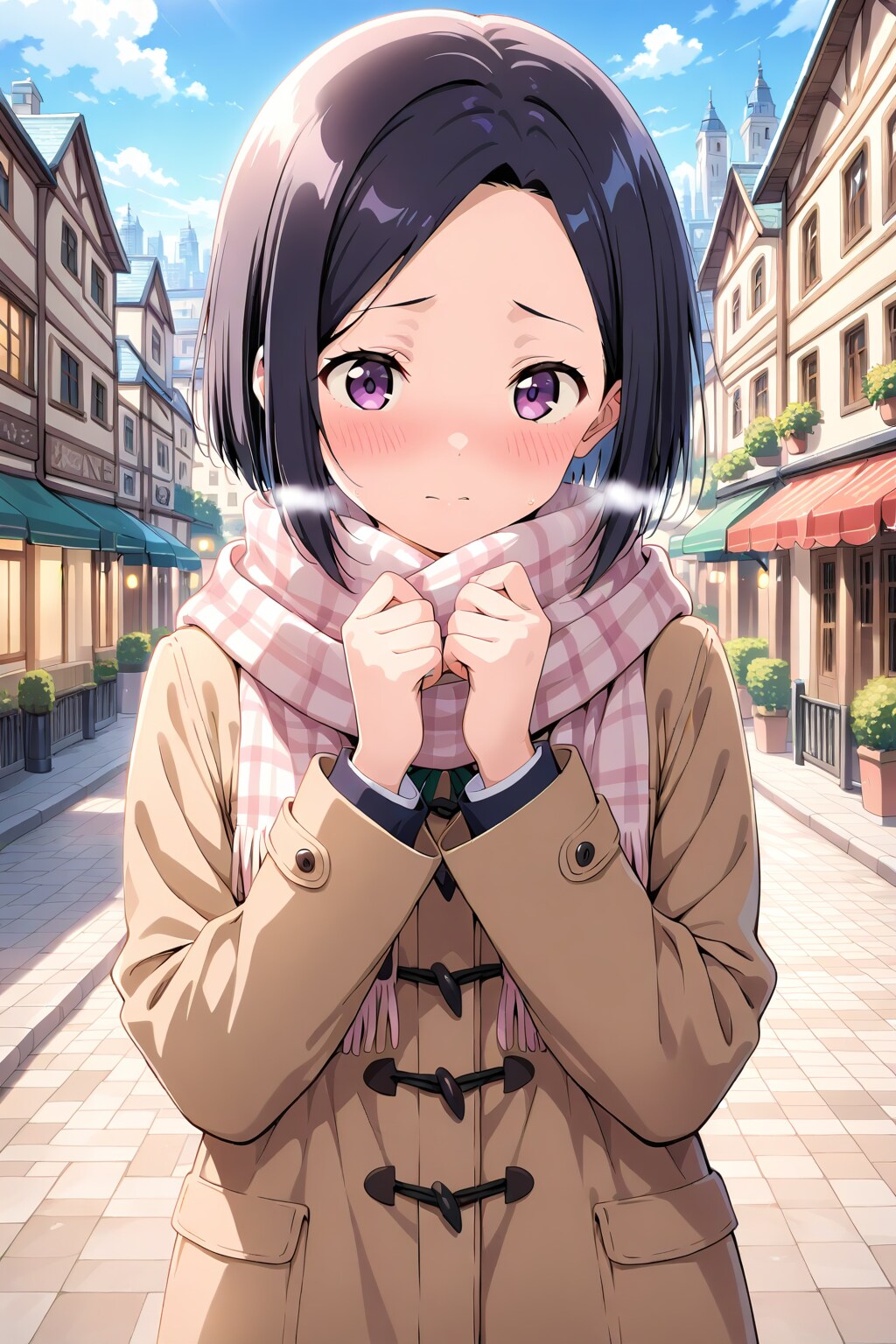 冬の街 19歳女性