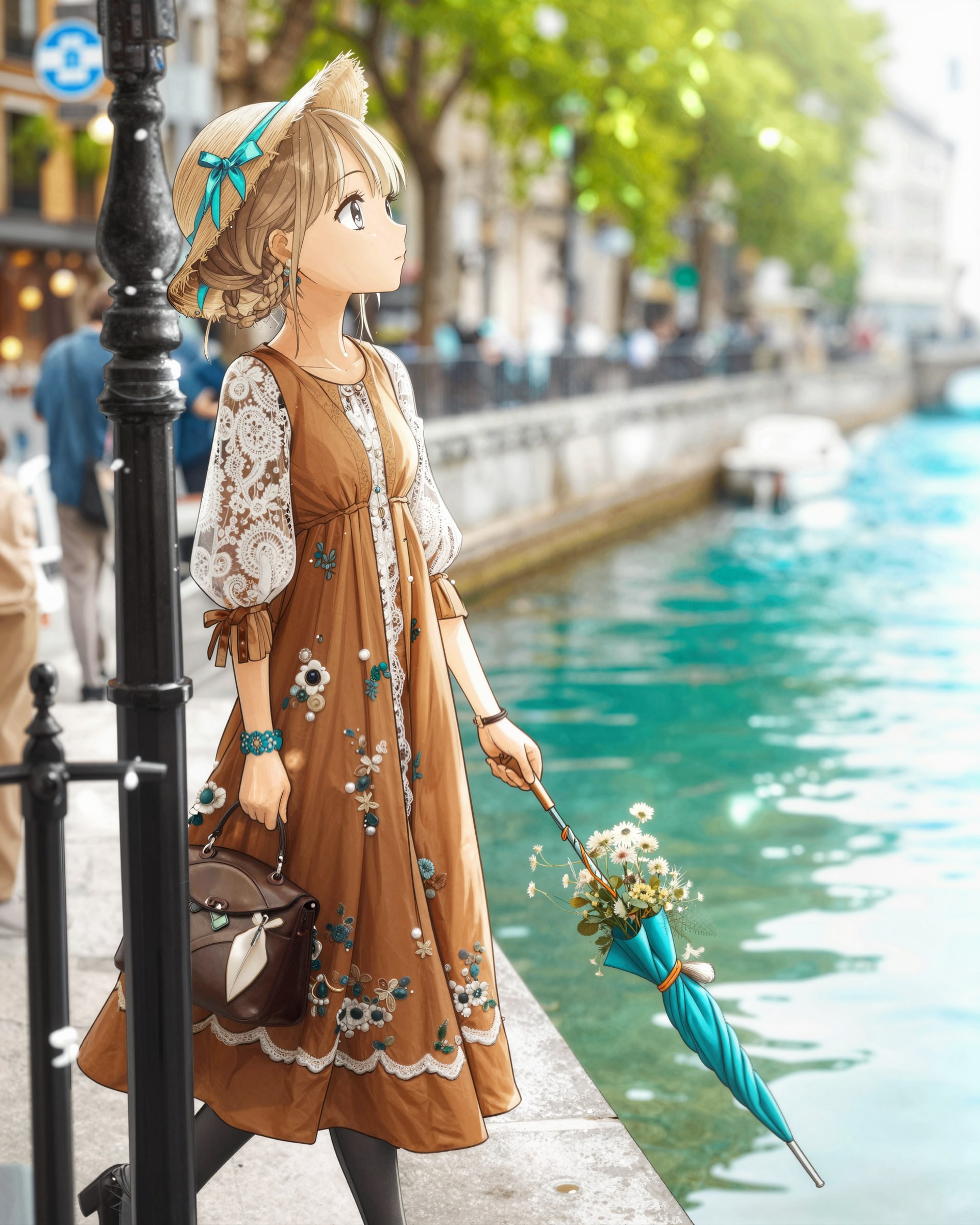 ターコイズの午後 | の人気AIイラスト・グラビア