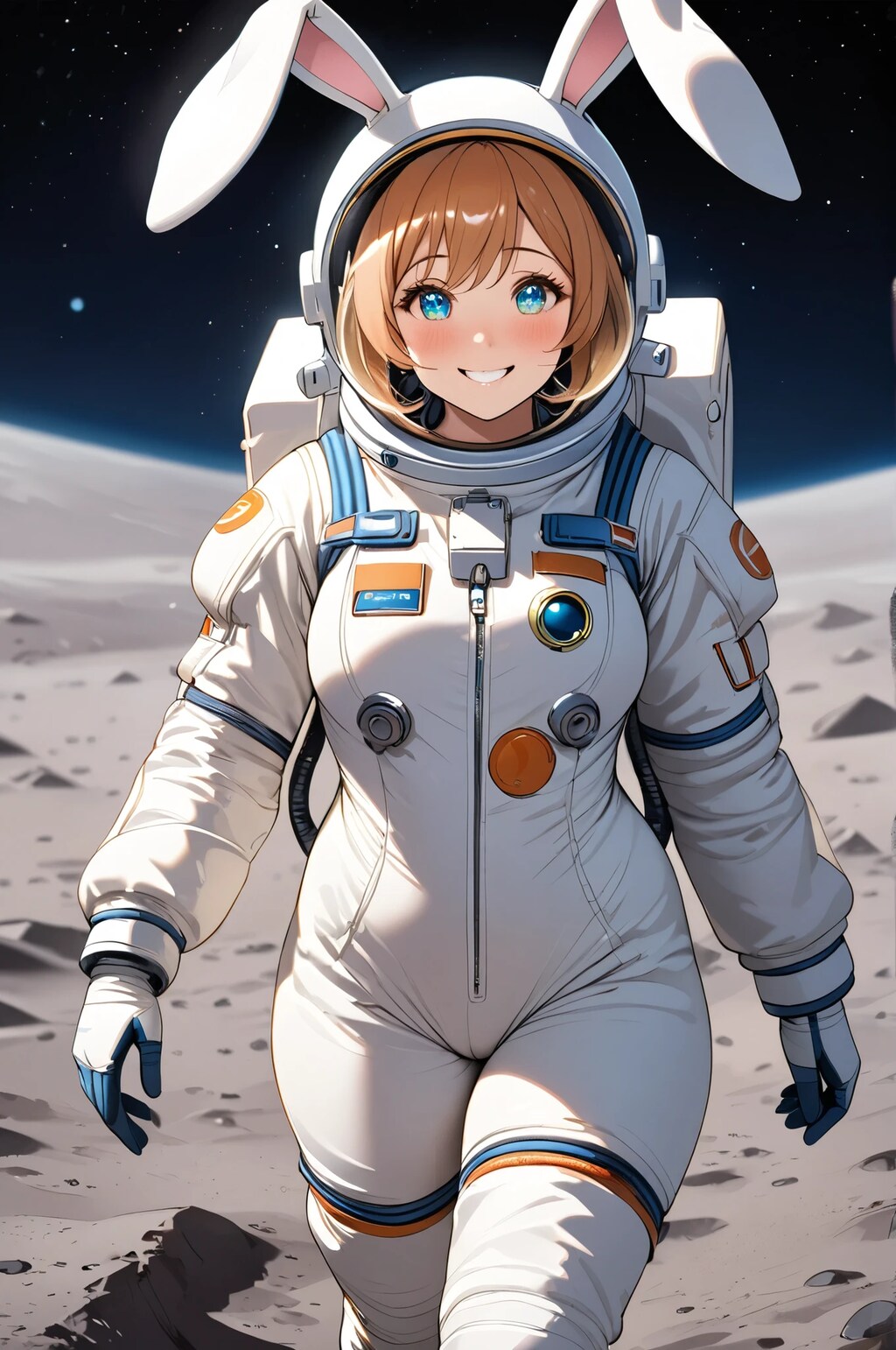 月のウサギさん