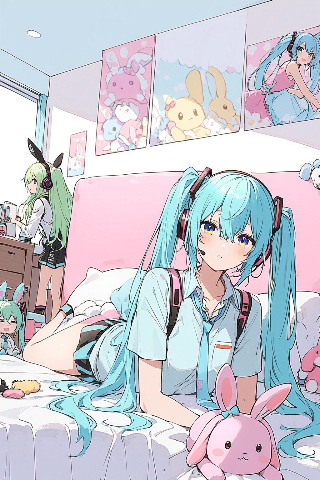 ミクのお部屋 | の人気AIイラスト・グラビア